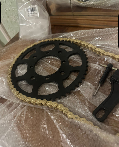 Black Rear Wheel Sprocket (53t)